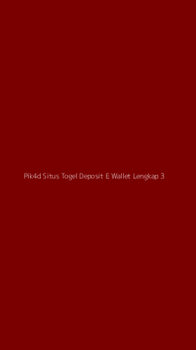 Tampilan Antarmuka Aplikasi Pik4d Situs Togel Deposit E Wallet Lengkap - 3