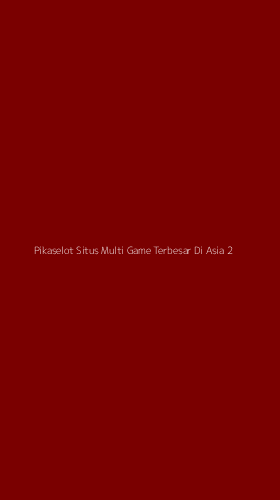 Tampilan Antarmuka Aplikasi Pikaselot Situs Multi Game Terbesar Di Asia - 2
