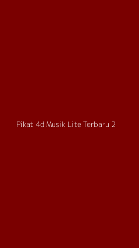Tampilan Antarmuka Aplikasi Pikat 4d Musik Lite Terbaru - 2
