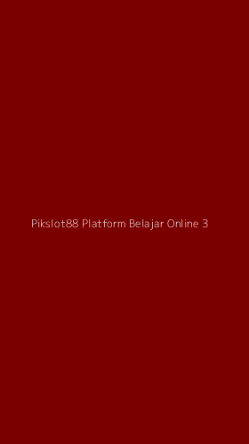 Tampilan Antarmuka Aplikasi Pikslot88 Platform Belajar Online - 3