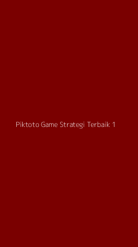 Tampilan Antarmuka Aplikasi Piktoto Game Strategi Terbaik - 1