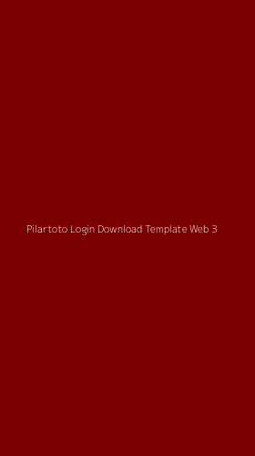 Tampilan Antarmuka Aplikasi Pilartoto Login Download Template Web - 3