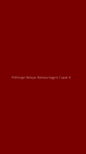 Tampilan Antarmuka Aplikasi Pilihtogel Belajar Bahasa Inggris Cepat - 4