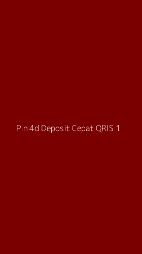 Tampilan Antarmuka Aplikasi Pin 4d Deposit Cepat Qris - 1