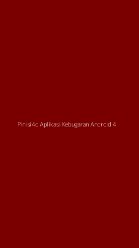 Tampilan Antarmuka Aplikasi Pinisi4d Aplikasi Kebugaran Android - 4
