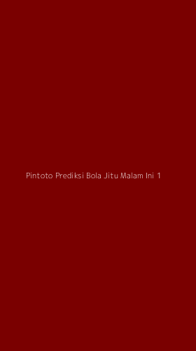 Tampilan Antarmuka Aplikasi Pintoto Prediksi Bola Jitu Malam Ini - 1