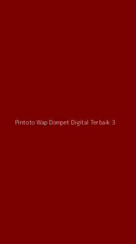 Tampilan Antarmuka Aplikasi Pintoto Wap Dompet Digital Terbaik - 3