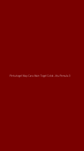 Tampilan Antarmuka Aplikasi Pintutogel Wap Cara Main Togel Colok Jitu Pemula - 3