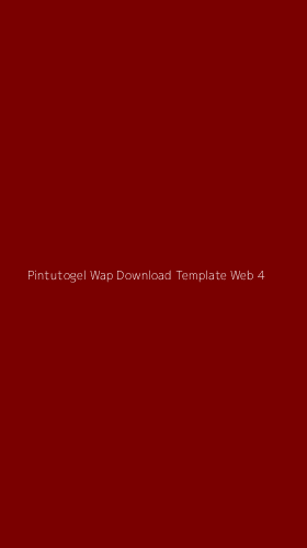 Tampilan Antarmuka Aplikasi Pintutogel Wap Download Template Web - 4