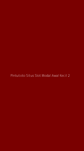 Tampilan Antarmuka Aplikasi Pintutoto Situs Slot Modal Awal Kecil - 2