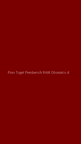 Tampilan Antarmuka Aplikasi Pion Togel Pembersih Ram Otomatis - 4