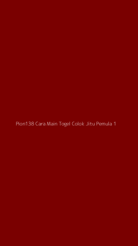 Tampilan Antarmuka Aplikasi Pion138 Cara Main Togel Colok Jitu Pemula - 1