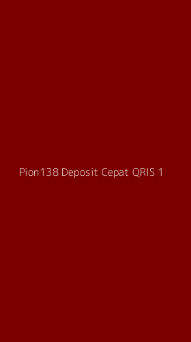 Tampilan Antarmuka Aplikasi Pion138 Deposit Cepat Qris - 1