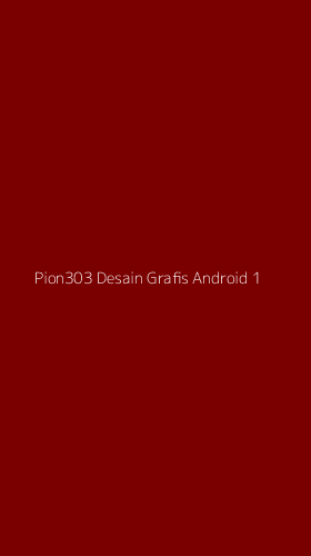 Tampilan Antarmuka Aplikasi Pion303 Desain Grafis Android - 1