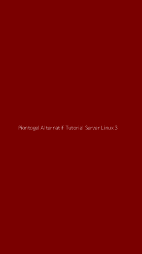 Tampilan Antarmuka Aplikasi Piontogel Alternatif Tutorial Server Linux - 3