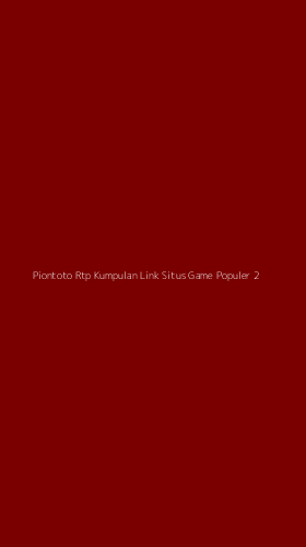 Tampilan Antarmuka Aplikasi Piontoto Rtp Kumpulan Link Situs Game Populer - 2