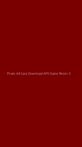 Tampilan Antarmuka Aplikasi Piram 4d Cara Download Apk Game Resmi - 3