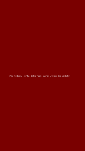 Tampilan Antarmuka Aplikasi Piramida89 Portal Informasi Game Online Terupdate - 1
