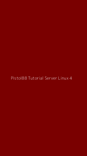 Tampilan Antarmuka Aplikasi Pistol88 Tutorial Server Linux - 4