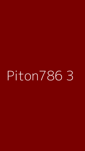 Tampilan Antarmuka Aplikasi Piton786 - 3
