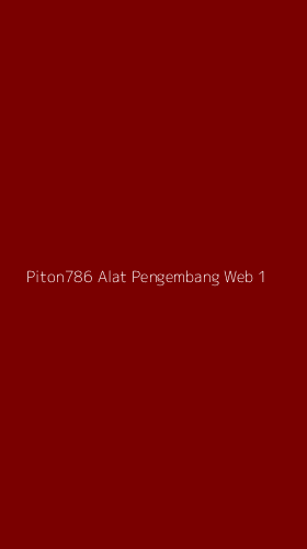 Tampilan Antarmuka Aplikasi Piton786 Alat Pengembang Web - 1