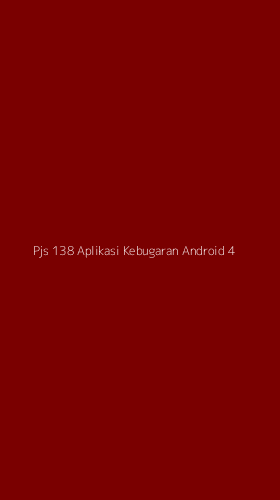Tampilan Antarmuka Aplikasi Pjs 138 Aplikasi Kebugaran Android - 4