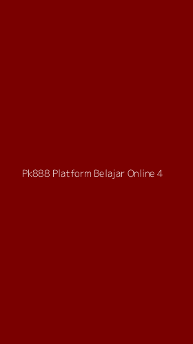 Tampilan Antarmuka Aplikasi Pk888 Platform Belajar Online - 4