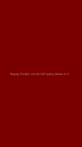 Tampilan Antarmuka Aplikasi Pkpplay Prediksi Jitu Hk Sgp Sydney Malam Ini - 2