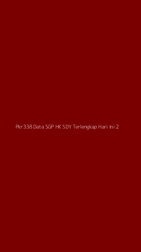 Tampilan Antarmuka Aplikasi Pkr338 Data Sgp Hk Sdy Terlengkap Hari Ini - 2