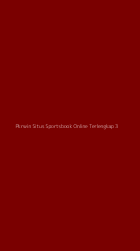 Tampilan Antarmuka Aplikasi Pkrwin Situs Sportsbook Online Terlengkap - 3