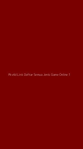 Tampilan Antarmuka Aplikasi Pkv4d Link Daftar Semua Jenis Game Online - 1