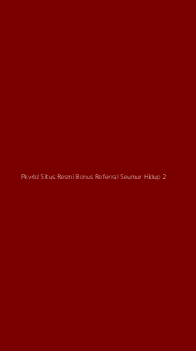 Tampilan Antarmuka Aplikasi Pkv4d Situs Resmi Bonus Referral Seumur Hidup - 2
