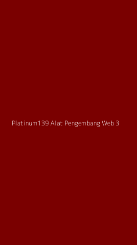 Tampilan Antarmuka Aplikasi Platinum139 Alat Pengembang Web - 3