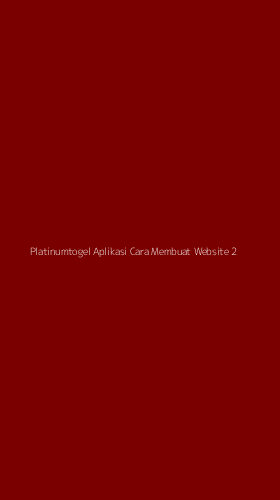 Tampilan Antarmuka Aplikasi Platinumtogel Aplikasi Cara Membuat Website - 2
