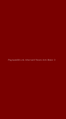 Tampilan Antarmuka Aplikasi Playbook88 Link Alternatif Resmi Anti Blokir - 3
