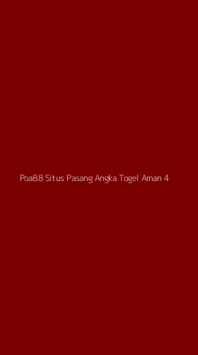 Tampilan Antarmuka Aplikasi Poa88 Situs Pasang Angka Togel Aman - 4