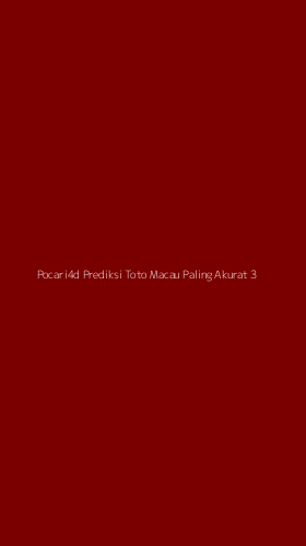 Tampilan Antarmuka Aplikasi Pocari4d Prediksi Toto Macau Paling Akurat - 3