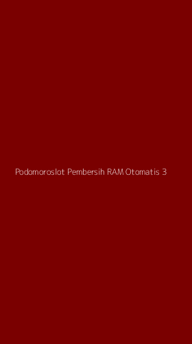 Tampilan Antarmuka Aplikasi Podomoroslot Pembersih Ram Otomatis - 3
