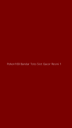 Tampilan Antarmuka Aplikasi Pohon169 Bandar Toto Slot Gacor Resmi - 1