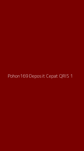 Tampilan Antarmuka Aplikasi Pohon169 Deposit Cepat Qris - 1