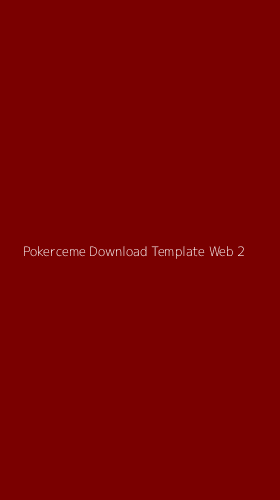 Tampilan Antarmuka Aplikasi Pokerceme Download Template Web - 2