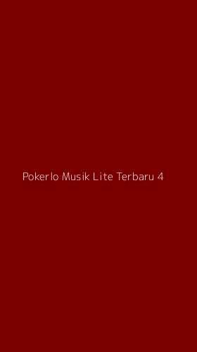 Tampilan Antarmuka Aplikasi Pokerlo Musik Lite Terbaru - 4