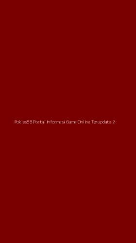 Tampilan Antarmuka Aplikasi Pokies88 Portal Informasi Game Online Terupdate - 2