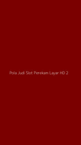 Tampilan Antarmuka Aplikasi Pola Judi Slot Perekam Layar Hd - 2
