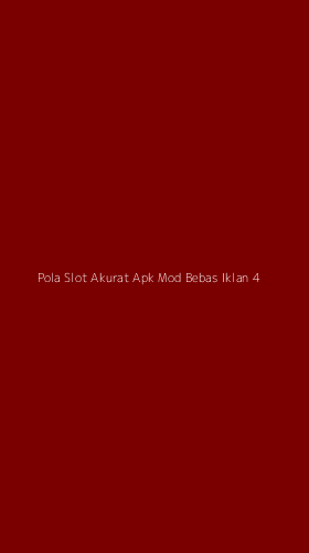 Tampilan Antarmuka Aplikasi Pola Slot Akurat Apk Mod Bebas Iklan - 4
