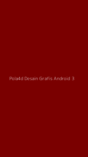 Tampilan Antarmuka Aplikasi Pola4d Desain Grafis Android - 3