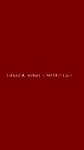 Tampilan Antarmuka Aplikasi Polaslot88 Pembersih Ram Otomatis - 4