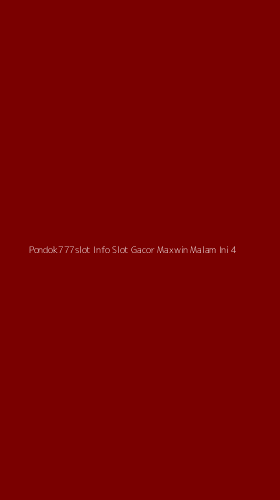 Tampilan Antarmuka Aplikasi Pondok777slot Info Slot Gacor Maxwin Malam Ini - 4