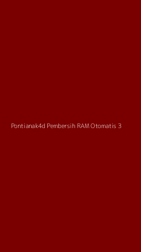 Tampilan Antarmuka Aplikasi Pontianak4d Pembersih Ram Otomatis - 3