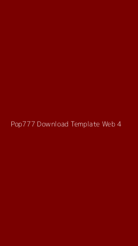 Tampilan Antarmuka Aplikasi Pop777 Download Template Web - 4